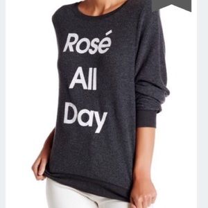 Wildfox Rose All Day Sweatshirt